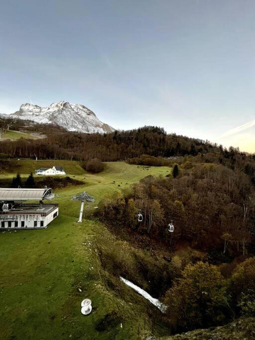 Appartement 6 Personnes Aux Pieds Des Pistes Gourette Exteriér fotografie
